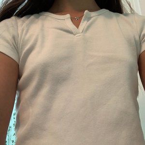 Brandy Melville White Crop Top